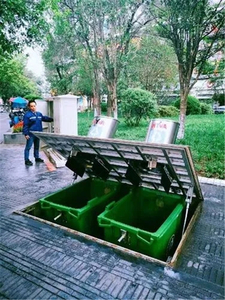 地埋式垃圾桶