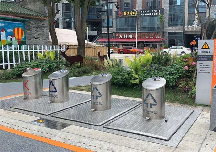 地埋式垃圾桶