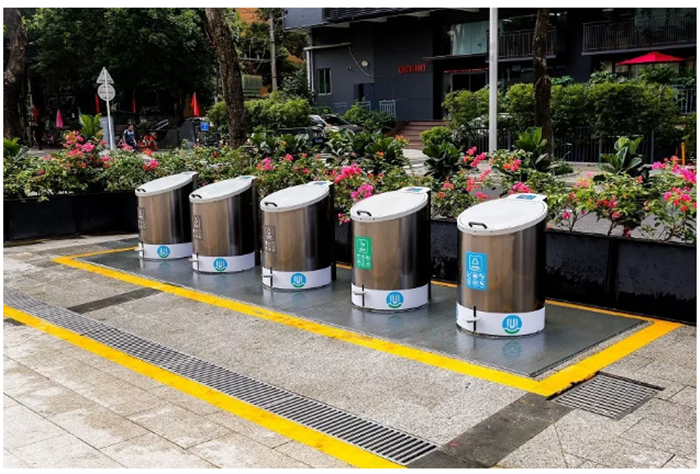 地埋式垃圾桶
